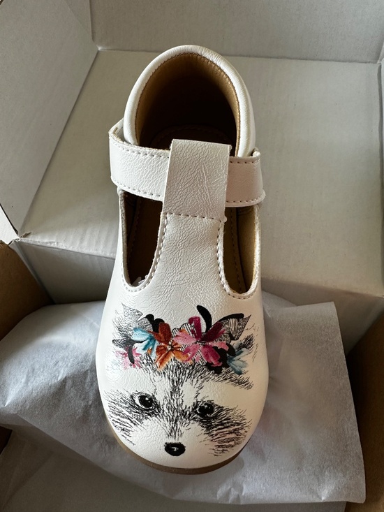Jack And Lily Other - Jack & Lily Scout T-Strap Baby Shoes Size 6 Floral Animal NIB